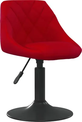 Produktbild von "SALE 2026"Barhocker für Küche - Tresenhocker - Barstuhl - Weinrot Samt - Barstühle klassischem Design DE2518033