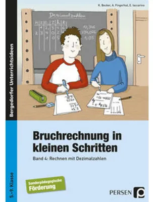 Produktbild von Bruchrechnung in kleinen Schritten 4