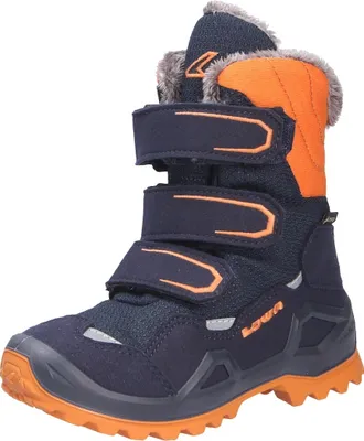 Produktbild von Lowa Jungen Stiefel, blau(navyorange (6910)), Gr. 36
