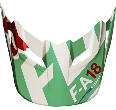 Image de Fox MX18 V1 HELMET VISOR - SAYAK [GRN] Größe: M/L