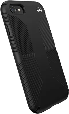 Produktbild von Speck Presidio2 Grip, Cover, Apple, iPhone SE (2022), iPhone SE (2020), iPhone 8, iPhone 7, iPhone 6S, iPhone 6, 11,9 cm (4.7"), Schwarz