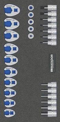 Produktbild von MTS Steckschlüssel-Satz, 28-tlg., 10 mm (3/8") TX / E (1/3