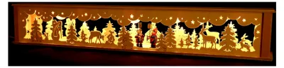 Produktbild von Schwibbogen 2-50 Schwibbogenerhöhung für Lichterbogen Made Erzgebirge Seiffen Maße: 72x10x11cm (BxTxH) …, 1