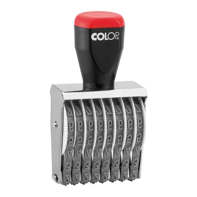 Produktbild von Nummernbänderstempel 07008 7mm 8-stellig COLOP 108874