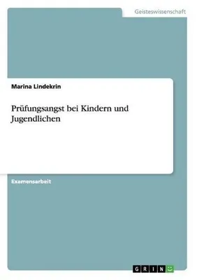 Produktbild von Prüfungsangst bei Kindern und Jugendlichen