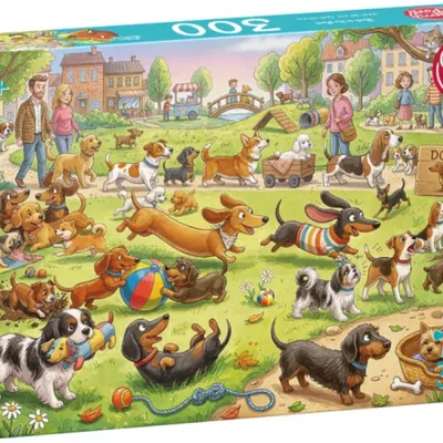 Obrázek produktu pro Puzzle CherryPazzi "Bark in the Park", 300 dílků, model 10044