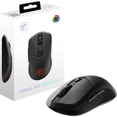 Zdjęcie produktu dla Myszka gamingowa bezprzewodowa Bluetooth/2,4 GHz/USB - MSI VERSA 300 Wireless - Czarna