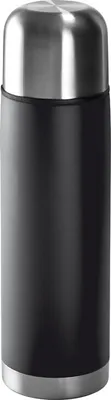 Produktbild von Edelstahl Isolierkanne / Thermosflasche / Thermoskanne / 0,5l / Farbe: schwarz