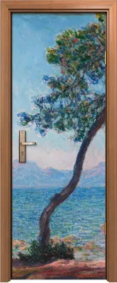 Produktbild von Türposter 70x200 cm Türaufkleber Türtapete Türfolie Klebefolie Claude Monet das Esterelgebirge