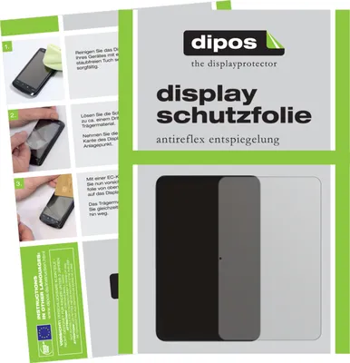 Produktbild von 1x Schutzfolie für Nokia T20 matt Displayschutzfolie Folie Display Schutz dipos