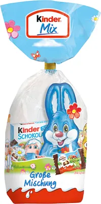 Produktbild von Kinder Schokolade Mix Beutel große Mischung Ostermischung 202g