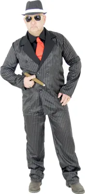 Produktbild von 20er Jahre Gangster Kostüm Mafia Boss für Herren, Größe:M