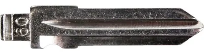 Produktbild von Rohling für Fiat Gehäuse 1 Button klappbar *Blau*