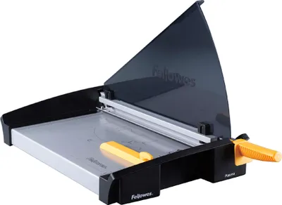 Zdjęcie produktu dla Fellowes Plasma A4/150, 40 ark., 38 cm, A4, Metal, Plastik, Czarny, Srebrny, 556 x 374 x 472 mm