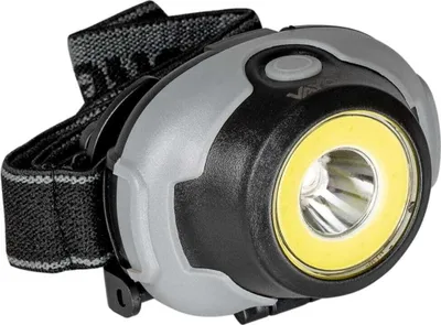 Produktbild von Vayox LED Stirnlampe VA0119 | 170lm | LED + COB | leichte | 3 Modi | Schwarz/Grau