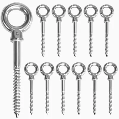 Image de Lot de 12 œillets M8 x 80 mm