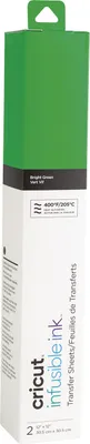 Produktbild von Cricut Infusible Ink, Tintenstrahldrucker, Stoff, 2 Blätter