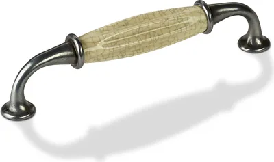 A drawer pull or cabinet handle against a white background.