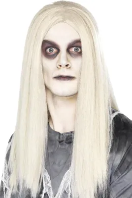 Immagine prodotto di Smiffys - Parrucca da uomo SM992 (taglia unica) (Grigio)