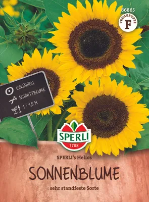 Produktbild von SPERLI Sonnenblumensamen Helios Helianthus annuus 15 Pflanzen