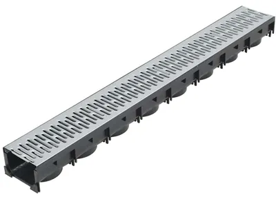 Produktbild von vidaXL Entwässerungskanäle 6 Stk. Verzinkter Stahl 6 m
