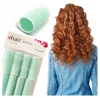 Produktbild von xhair Haarlocken Klettverschluss weich Schaumstoff 20mm