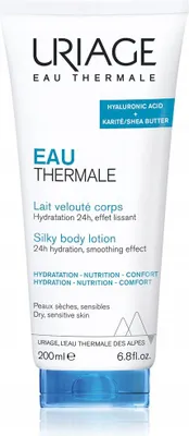 Image de Uriage - Eau Thermale Lait Corporel Soyeux (Peaux Sèches et Sensibles) - Lait Corporel Soyeux 200ml