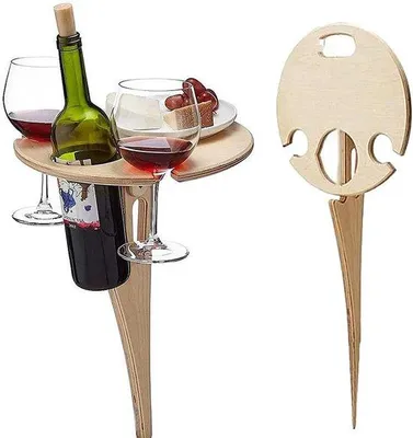 Produktbild von Kompakte runde Klappbar-Tisch für Picknick und Camping