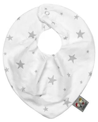 Immagine prodotto di Bavaglino Stella - 20 x 25 cm - Bianco / Ecru | by SEVIRA KIDS