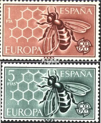 Produktbild von Briefmarken Spanien 1962 Mi 1340-1341 (kompl.Ausg.) postfrisch Europa
