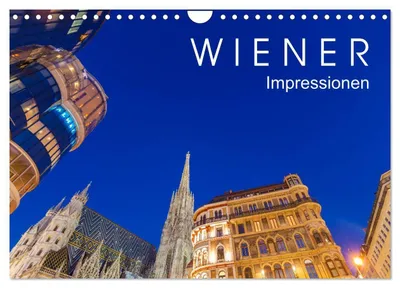 Produktbild von W I E N E R Impressionen (Wandkalender 2027 DIN A4 quer), CALVENDO Monatskalender