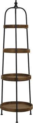 Produktbild von Light & Living - Etagere KARSON - Ø48x167cm - Braun
