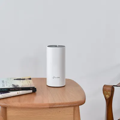 Obrázek produktu pro TP-Link Deco E4 (1-pack), Bílá, Šedá, Vnitřní, Síťový směrovač, LAN, WLAN, Dvoupásmový (2,4 GHz / 5 GHz), Wi-Fi 5 (802.11ac)
