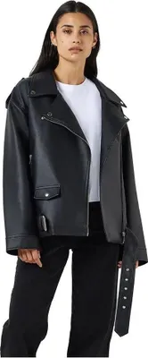 Produktbild von Noisy May Paulina Lederjacke Schwarz XS Frau Schwarz XS