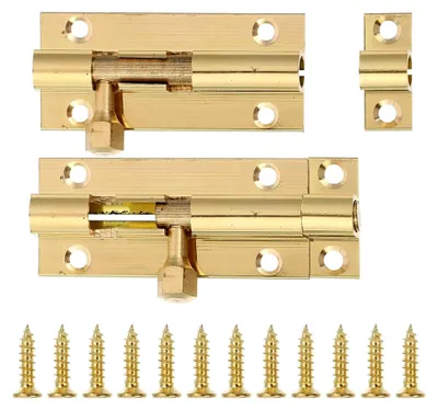 Produktbild von Torriegel für Türen, 2 Stück, Kupfer