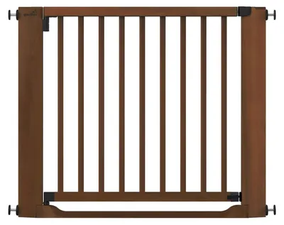 Produktbild von Geuther Easylock Treppenschutzgitter - Holz - 95-103 cm - Walnut