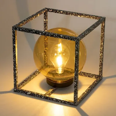 Produktbild von Solar Außen Laterne Solarlaterne 23cm LED Lampion Solarleuchte IP44 wetterfest  Dekorative Solarlampe Außenlampe Standleuchte