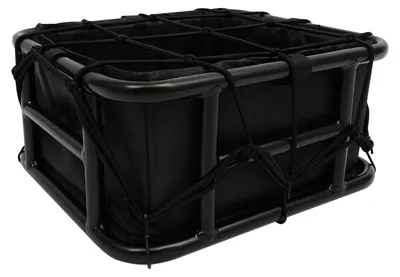 Zdjęcie produktu dla Elzusha - Koszyk rowerowy tylny z osłoną i udźwigiem 27 kg