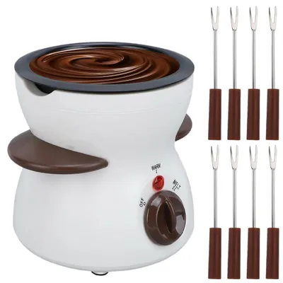 Mini-Schokoladenfondue 300 ml, 8 Gabeln, 25 W, 2 Stufen