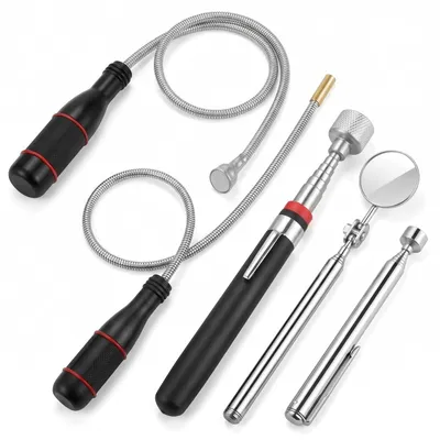 Productafbeelding van Magnetische Set met 5 Flexibele Telescopische Staven en Spiegels
