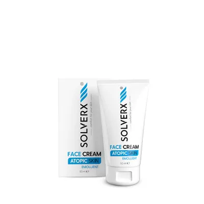 Zdjęcie produktu dla Solverx Atopic Skin Krem do twarzy skóra atopowa, 50ml
