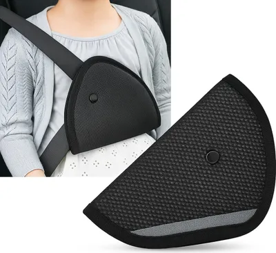 Immagine prodotto di Jumadas – Proteggi i tuoi bambini in auto con la protezione per cinture di sicurezza Jumadas | Copri cintura di sicurezza per bambini - Cintura di sicurezza per auto | Nero | Copri cintura di sicurezza per auto