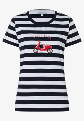 Produktbild von MORE & MORE T-Shirt with Placeme 2375 marine offw 38