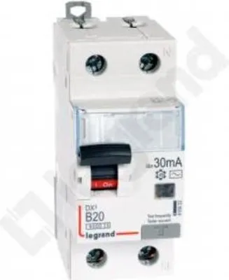 Image de Disjoncteur différentiel 2P 20A B 0,03A Type AC P312 DX3 410922
