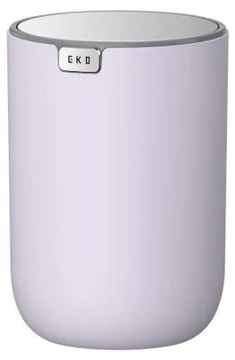 Produktbild von EKO Mini-Schreibtisch-Mülleimer mit Schwingdeckel, 1,5 l, kleiner Tisch, runder