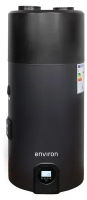 Immagine prodotto di Pompa di calore Environ AquaBoost A+ per acqua calda sanitaria, capacità 100 litri, refrigerante R290, classe A+