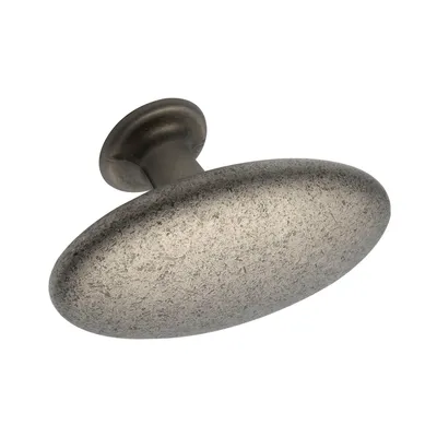 Produktbild von Möbelknopf (Möbelknauf) Phoenix ø 64mm Tiefe 36mm Möbelgriff ZN verchromt matt