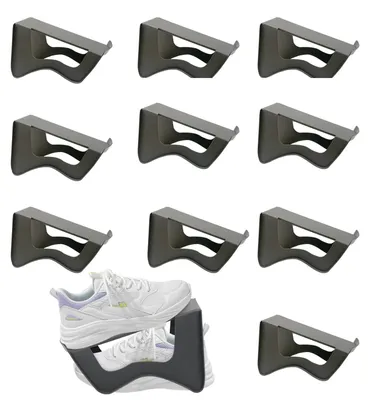 Produktbild von Omgoods – Schuhstapler mit doppelter Schicht für effiziente Lagerung