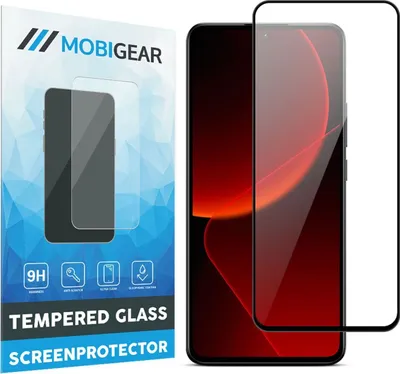 Produktbild von Mobigear Premium  Xiaomi 13T Panzerglas Gehärtetes Glas Displayschutz - Hüllenfreundlich - Schwarz