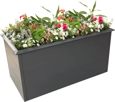 Produktbild von Westmann Metall Hochbeet Primus L Inkl. Schneckenschutz Anthrazit 150x75x77 cm